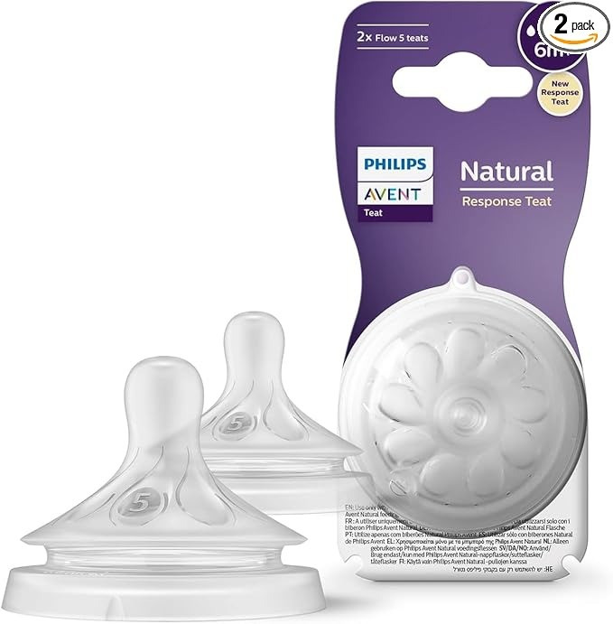 Philips Avent Natural Nipple	6m+ 965/02