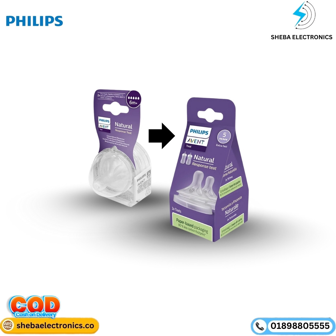 Philips Avent Natural Nipple	6m+ 965/02