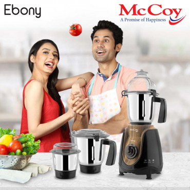 McCoy Mixer Grinder -Ebony BLK-750 Watts