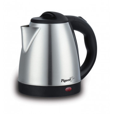 Pigeon  Hot Electric Kettle 12466  Silver-1.5 Litre -Stainless Steel