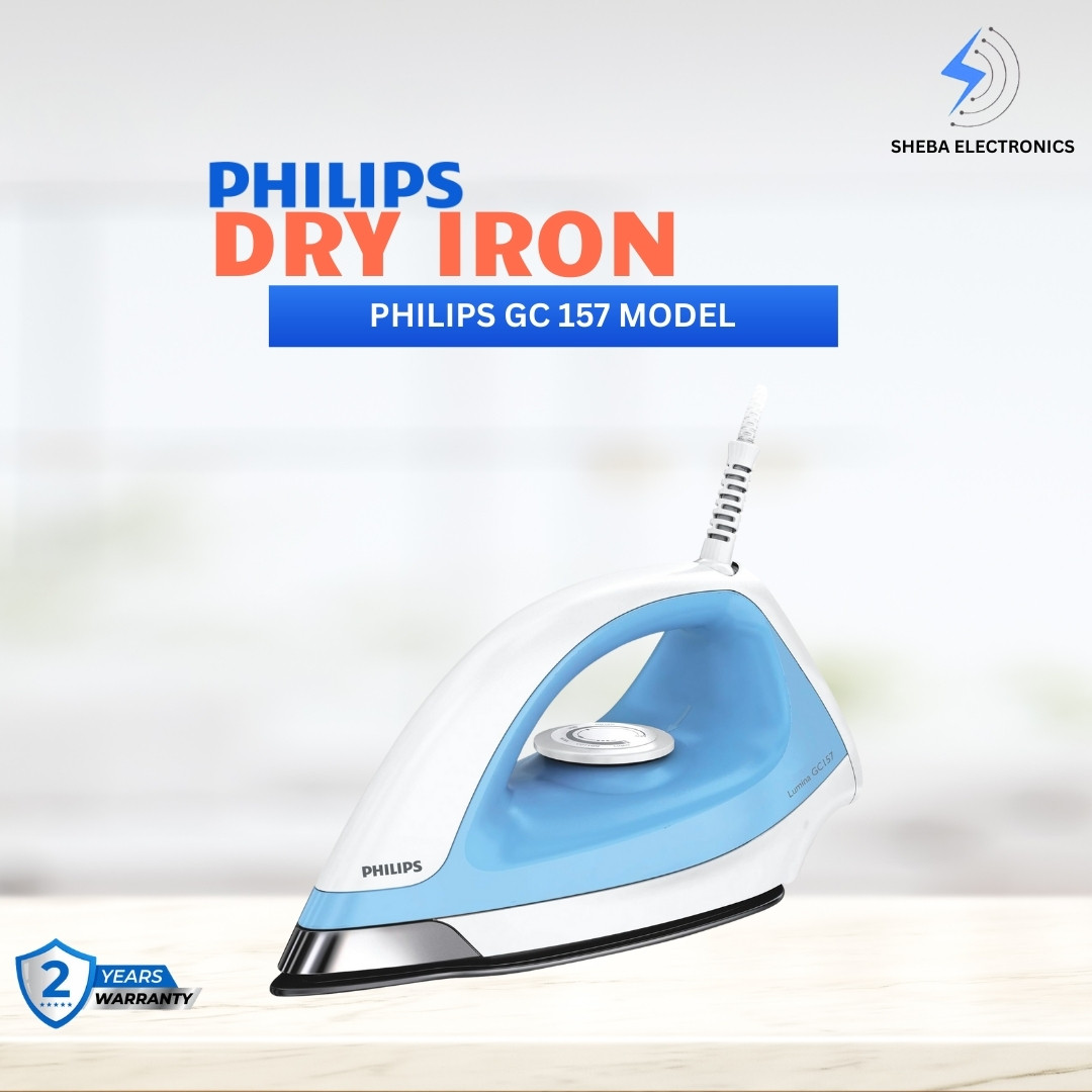 Philips Dry Irons GC157/02  & 1100W Power
